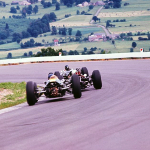 Jim en chasse à Spa derrière Graham Hill ! Jim en chasse à Spa derrière Graham Hill !